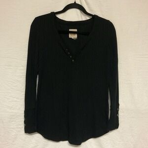Chaser‎ Long Sleeve Pullover Top Size S